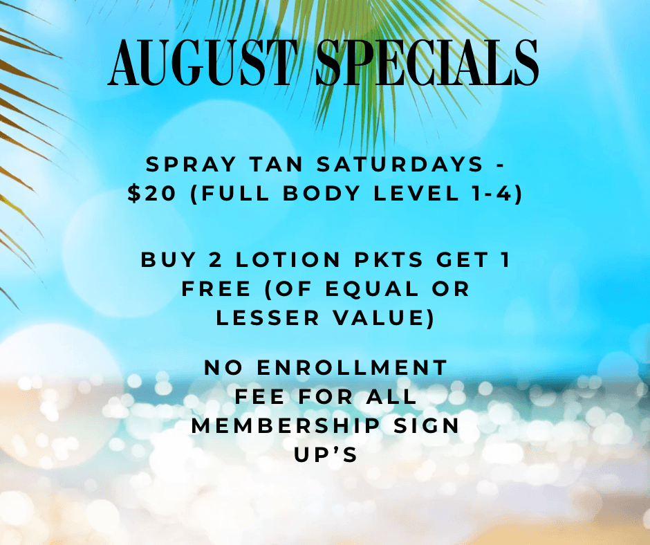 August Specials